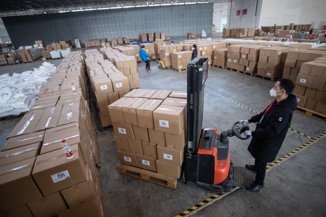 Chinese Regime Hoards Global Inventory of Medical Supplies, Leaving Little for Virus-Hit Nations