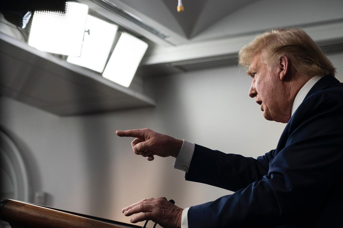 Trump Defends Firing of Intelligence Watchdog: ‘He’s a Total Disgrace’