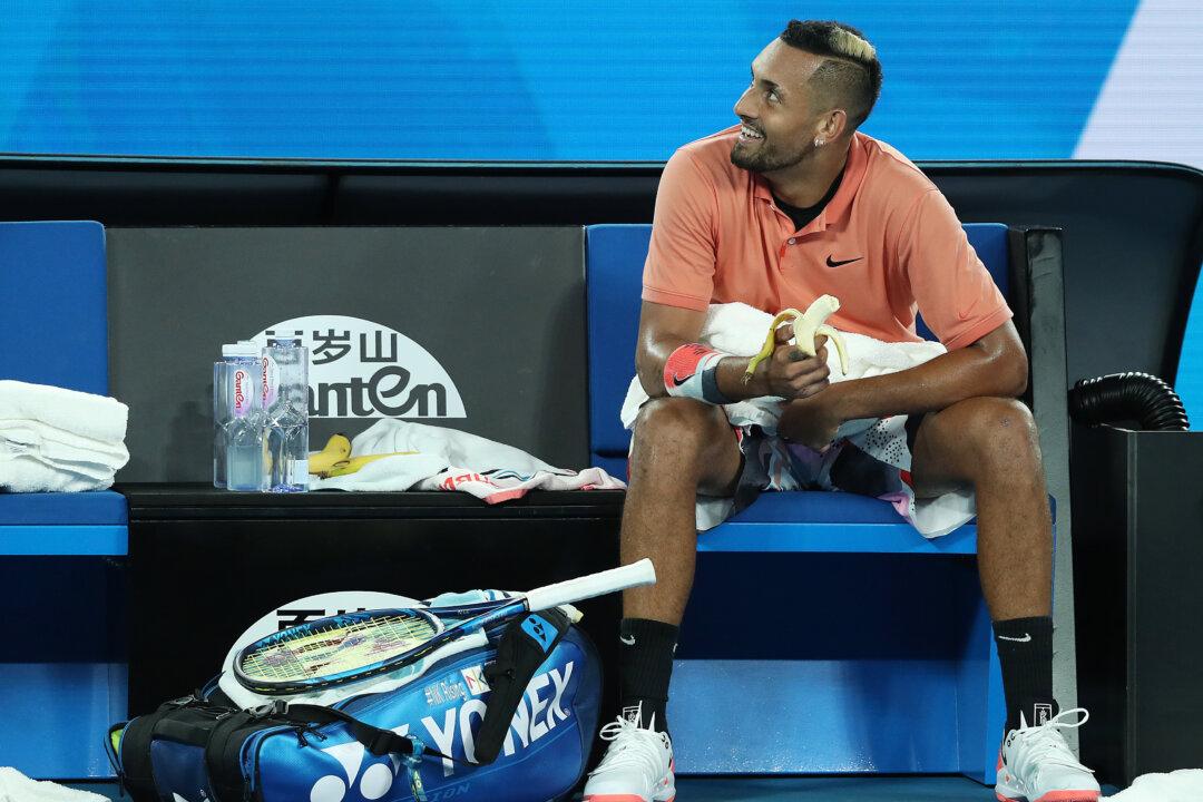 Tennis Ace Kyrgios Offers Food to Anyone Having Tough Time