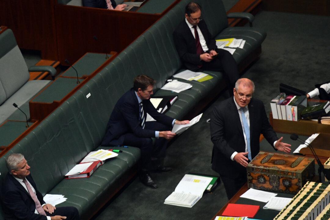 Australian Parliament Meets to Pass $130B Wage Scheme