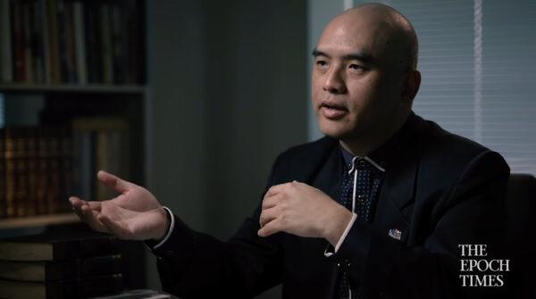 Dr. Sean Lin, former lab director of the viral disease branch at Walter Reed Army Institute of Research. (Courtesy of The Epoch Times)