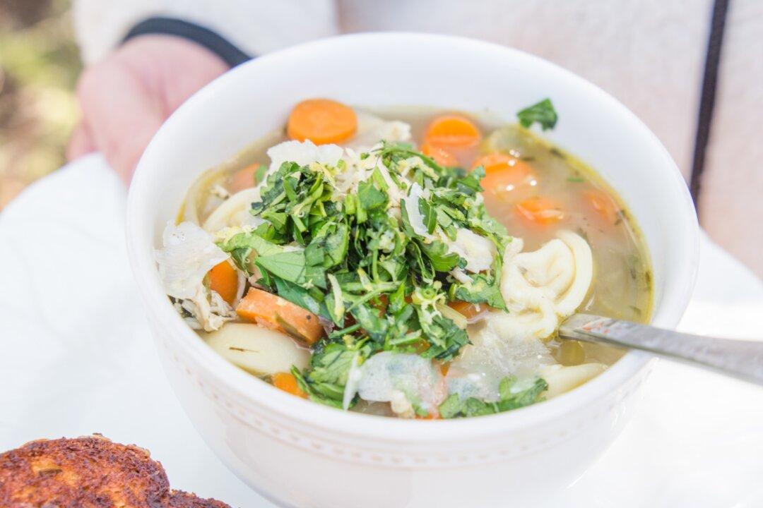 This Lemony Chicken Tortellini Soup Is a Fresh Take on Comfort Food