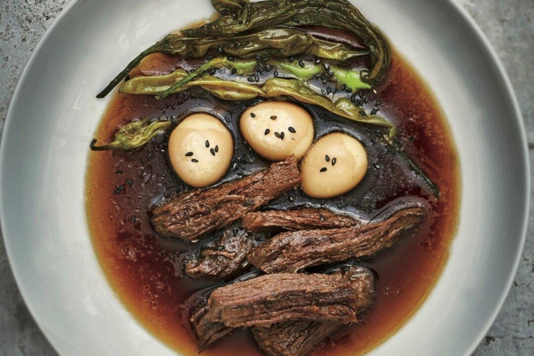Soy-Braised Beef Strips and Quail Eggs (Jangjorim)