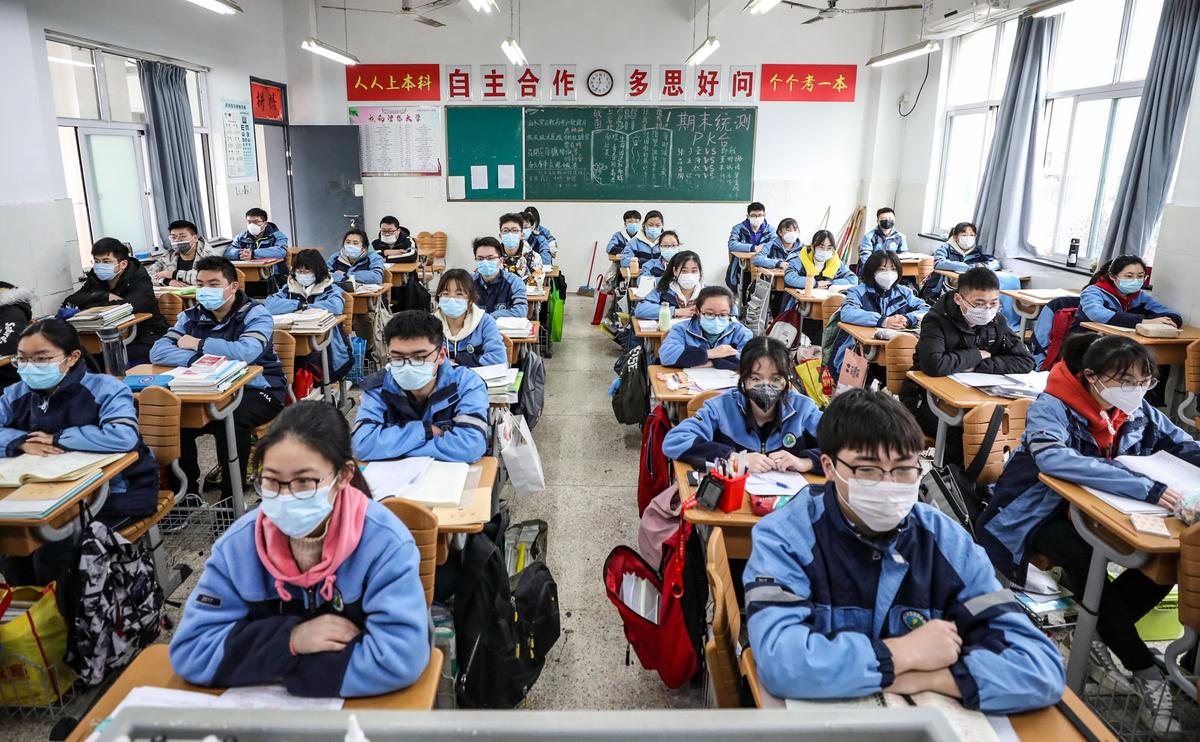 Schools Across China to Reopen, Drawing Concern About Virus Spread