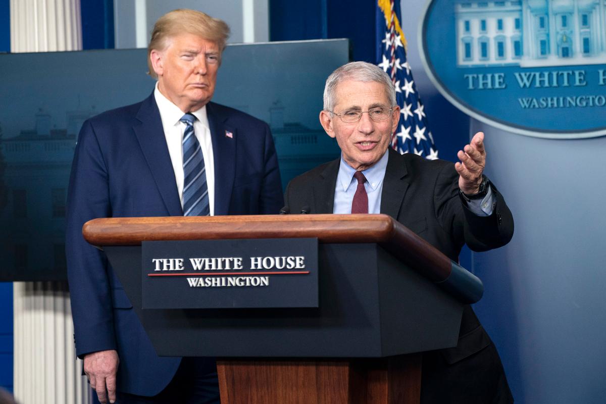 White House Says Fauci Is Playing Politics Over Biden Virus Remarks