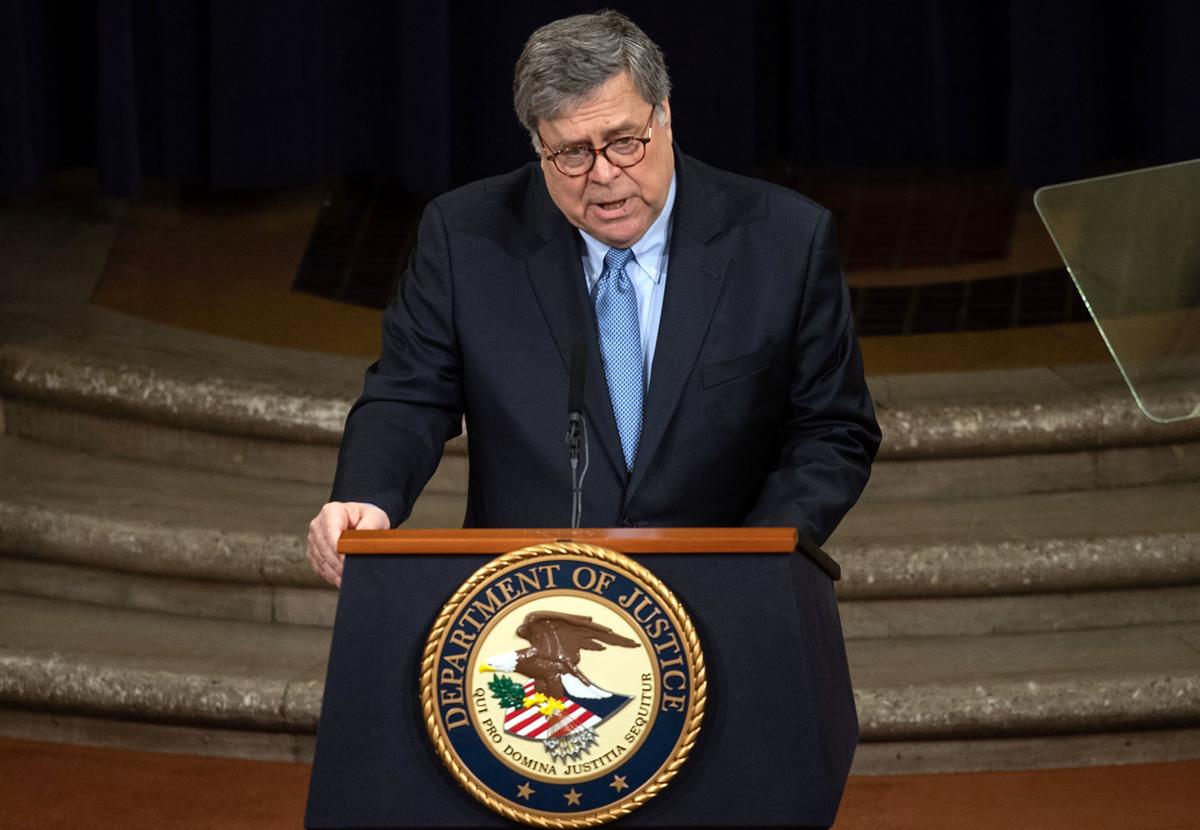 Barr Says Election Conducted Predominately by Mail-In Ballots Ripe for Fraud