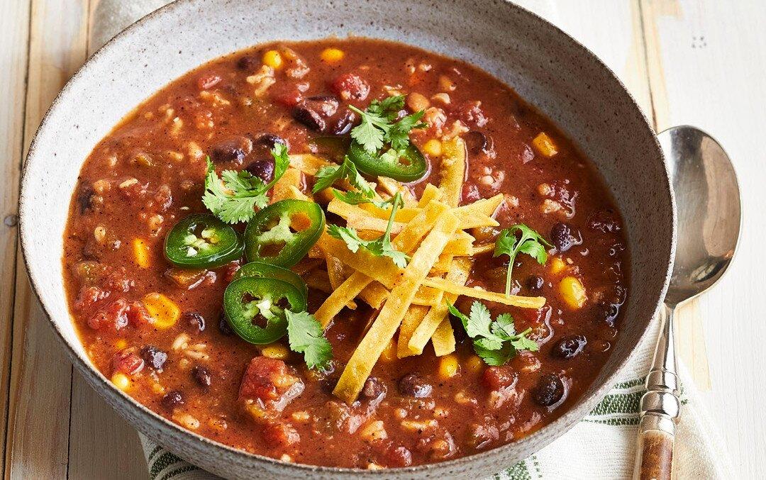 Vegetarian Tortilla Soup