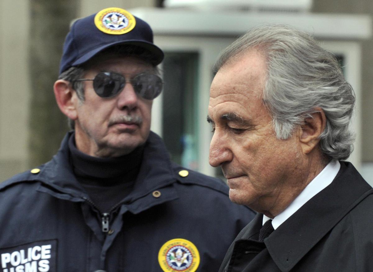 Senator Asks AG Barr to Deny Early Prison Release for Ponzi Schemers Madoff and Stanford