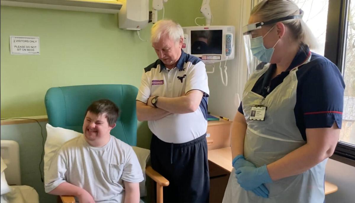 Man With Down Syndrome Hugs Mom After Beating the CCP Virus: ‘An Amazing Recovery’