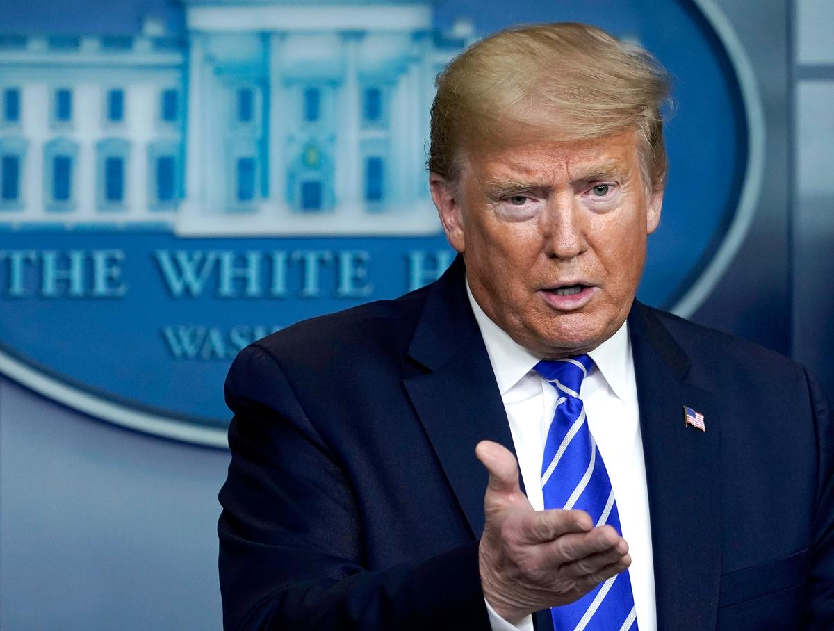 Trump Writes CCP Virus Briefings Are ‘Not Worth the Time’