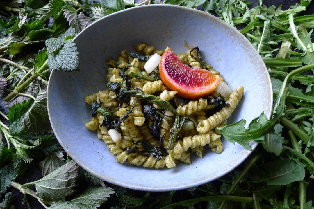 Spring Tonic: Foraging for Pesto, in Your Own Backyard