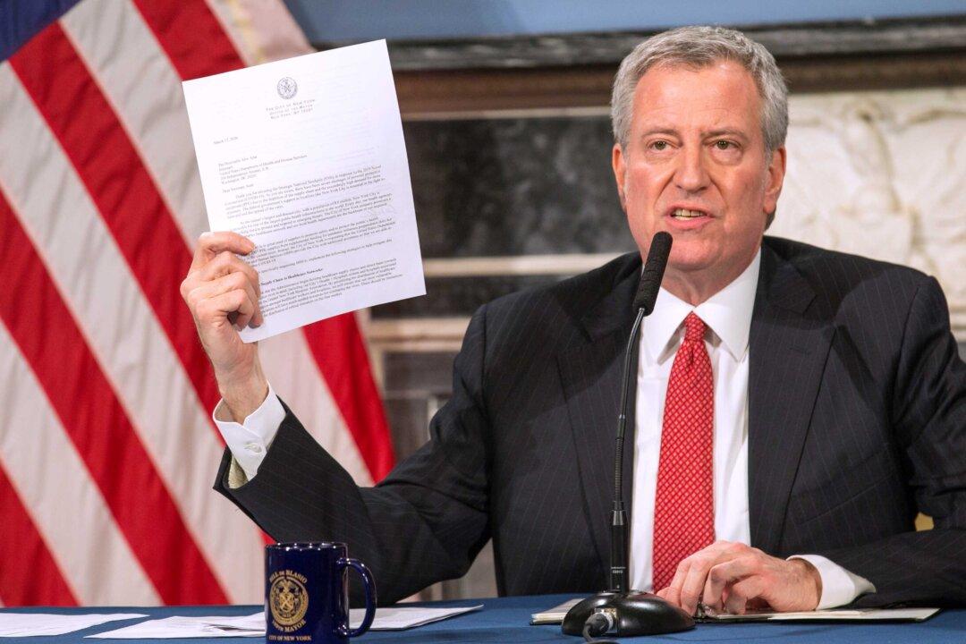 New York City Mayor Mulls Restricting Entry to Parks