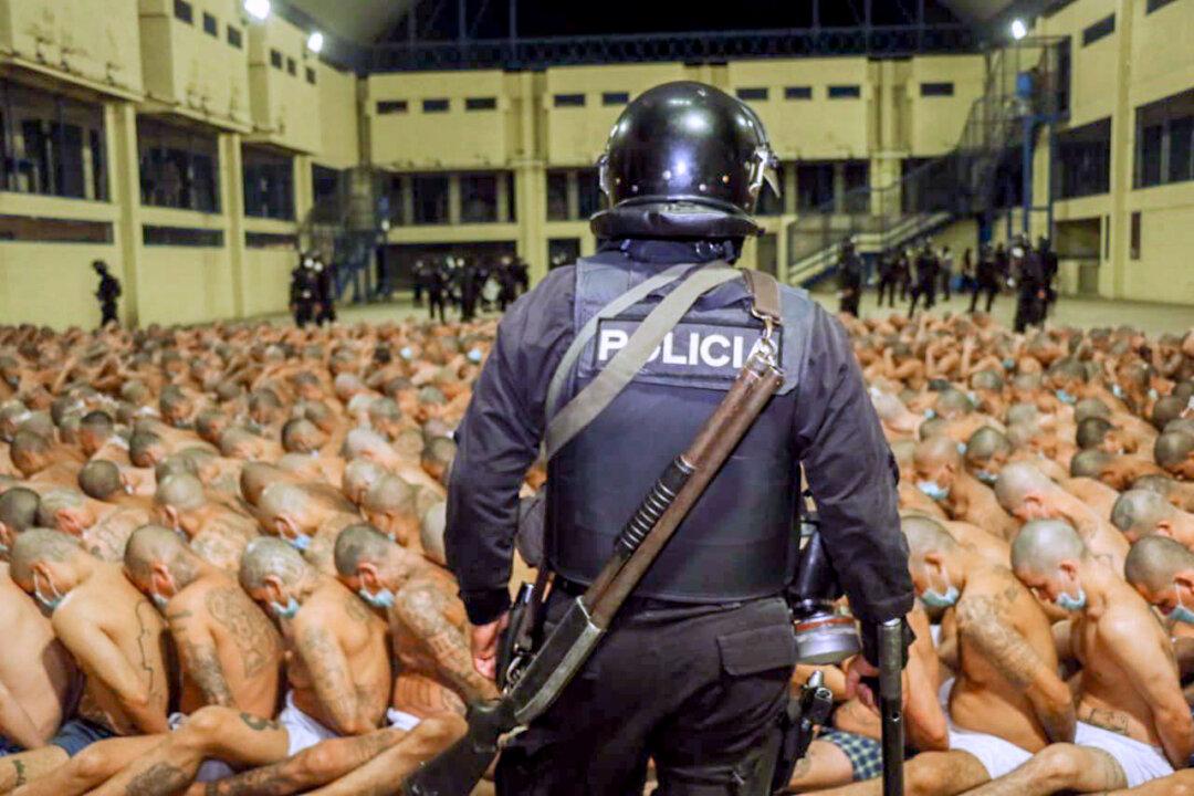 Photos Emerge as El Salvador Enforces Lockdown on Jailed Gang Members After Surge in Murders