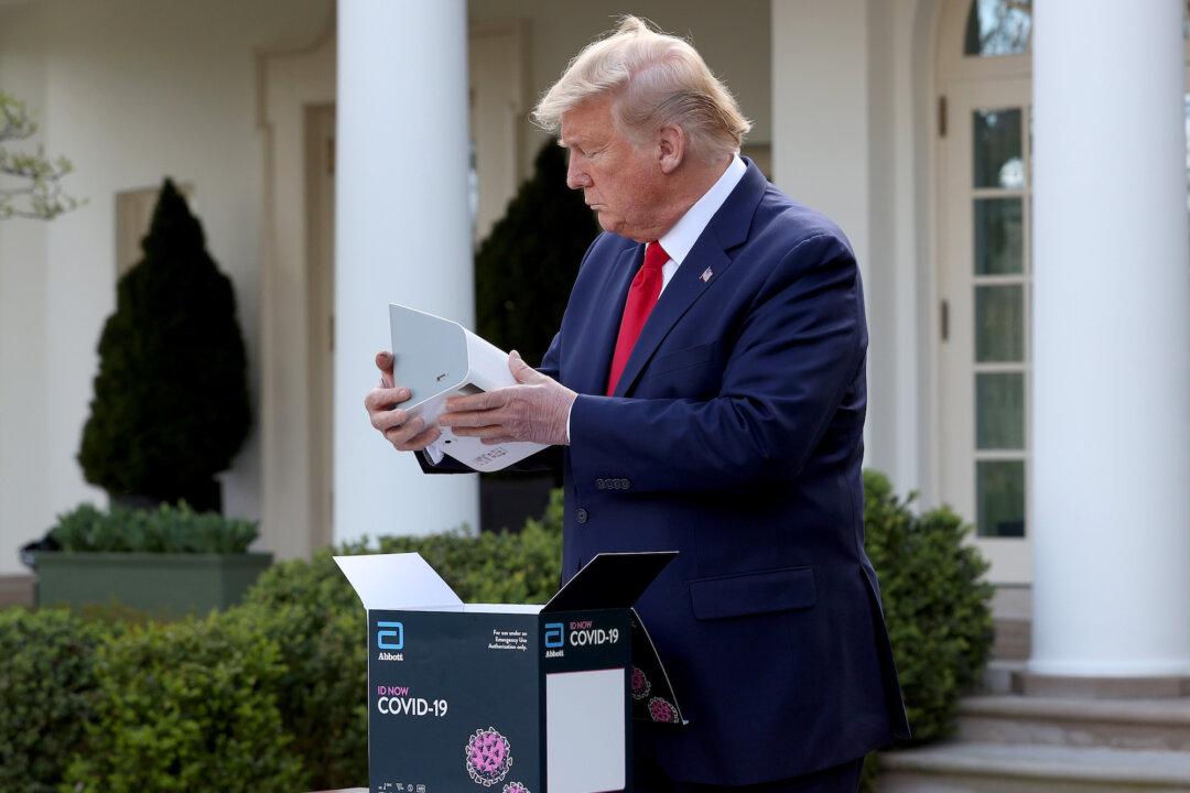 Senate to Receive Rapid COVID-19 Tests, Trump, Azar Say