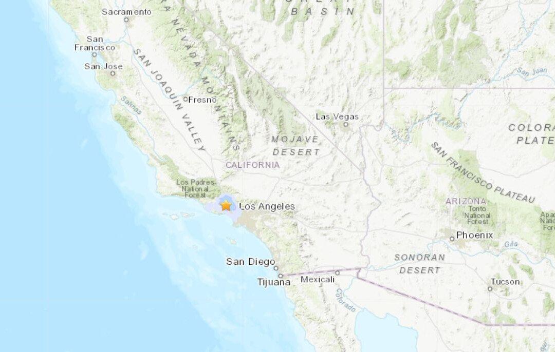 3.3 Magnitude Earthquake Hits Los Angeles