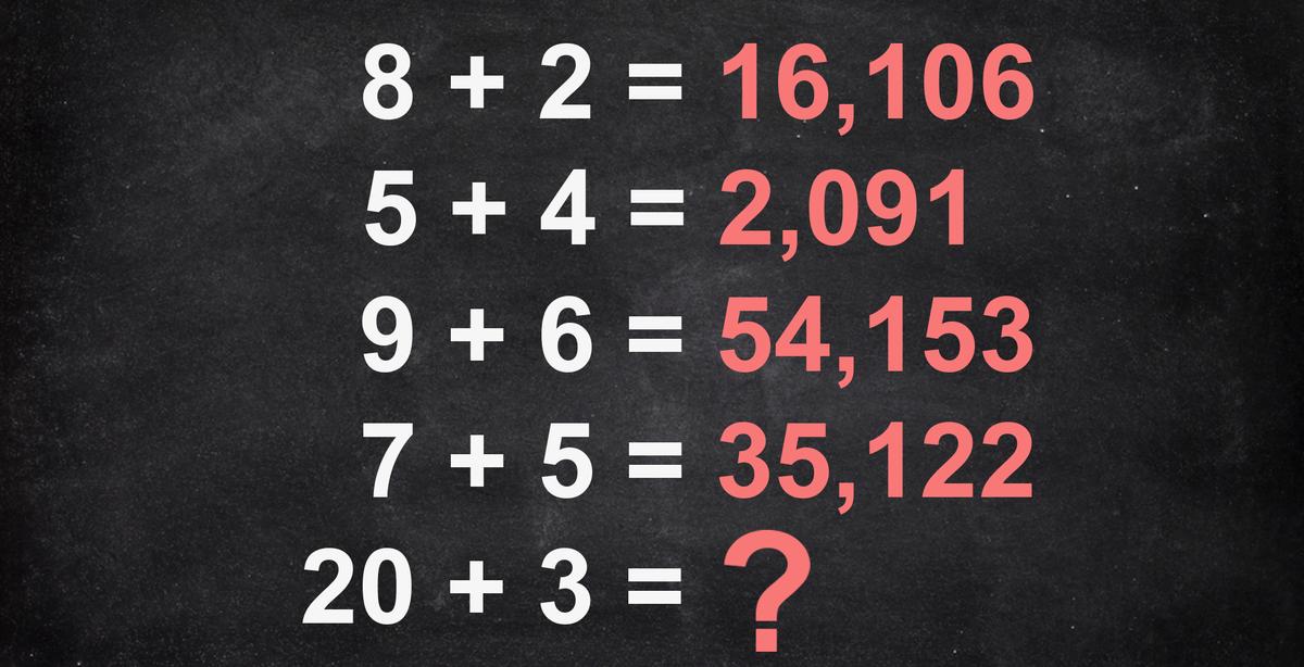 Math IQ Test Stumps Netizens: If You Can Solve This Math Puzzle You Might Just Be a Genius