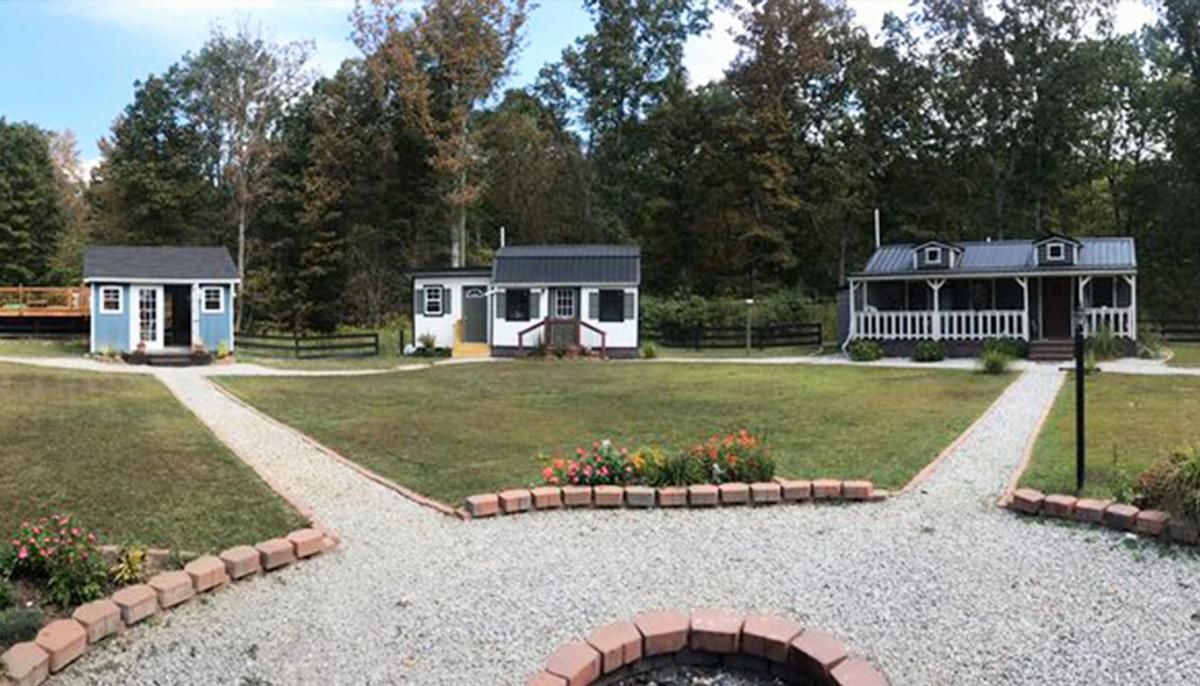 A Family of Four Built Tiny Houses Instead of a Single Home, and Each Kid Has Their Own Home