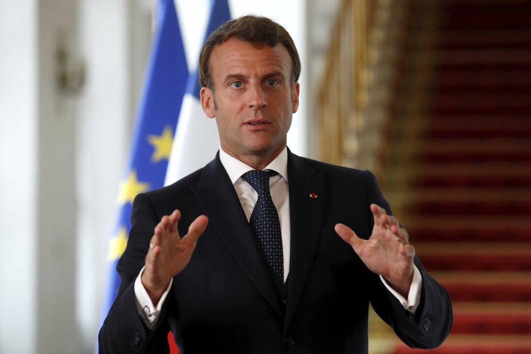 Macron Says France Won’t Remove Statues or Allow ‘False Rewriting’ of History