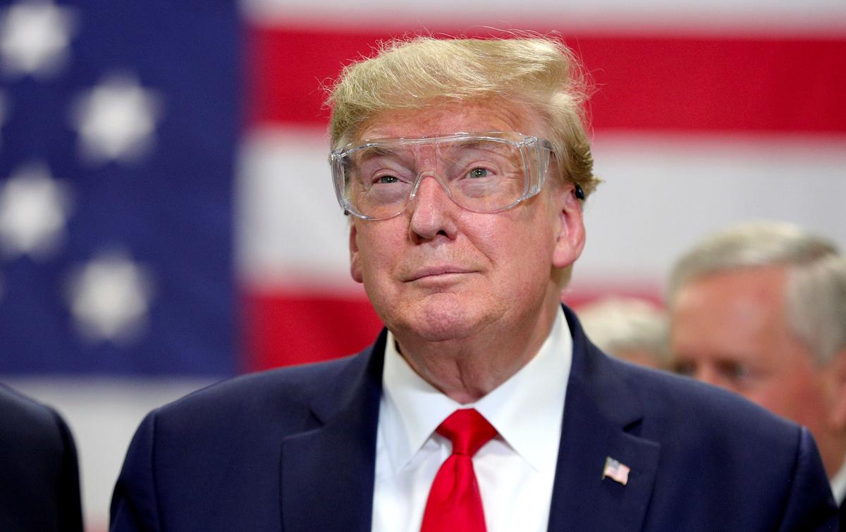 Trump Praises American Manufacturing at New Mask Facility in Arizona