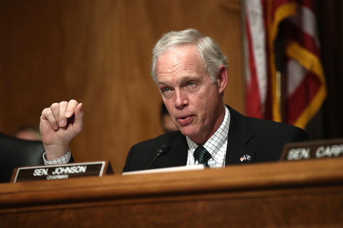 Sen. Ron Johnson to Release Interim Report on Biden Probe Within a Week