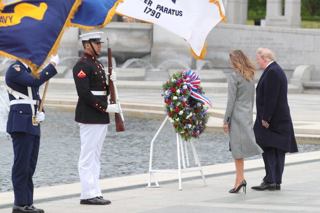 Trump Pays Tribute to Americans Who Fought in WWII on 75th Anniversary of V-E Day
