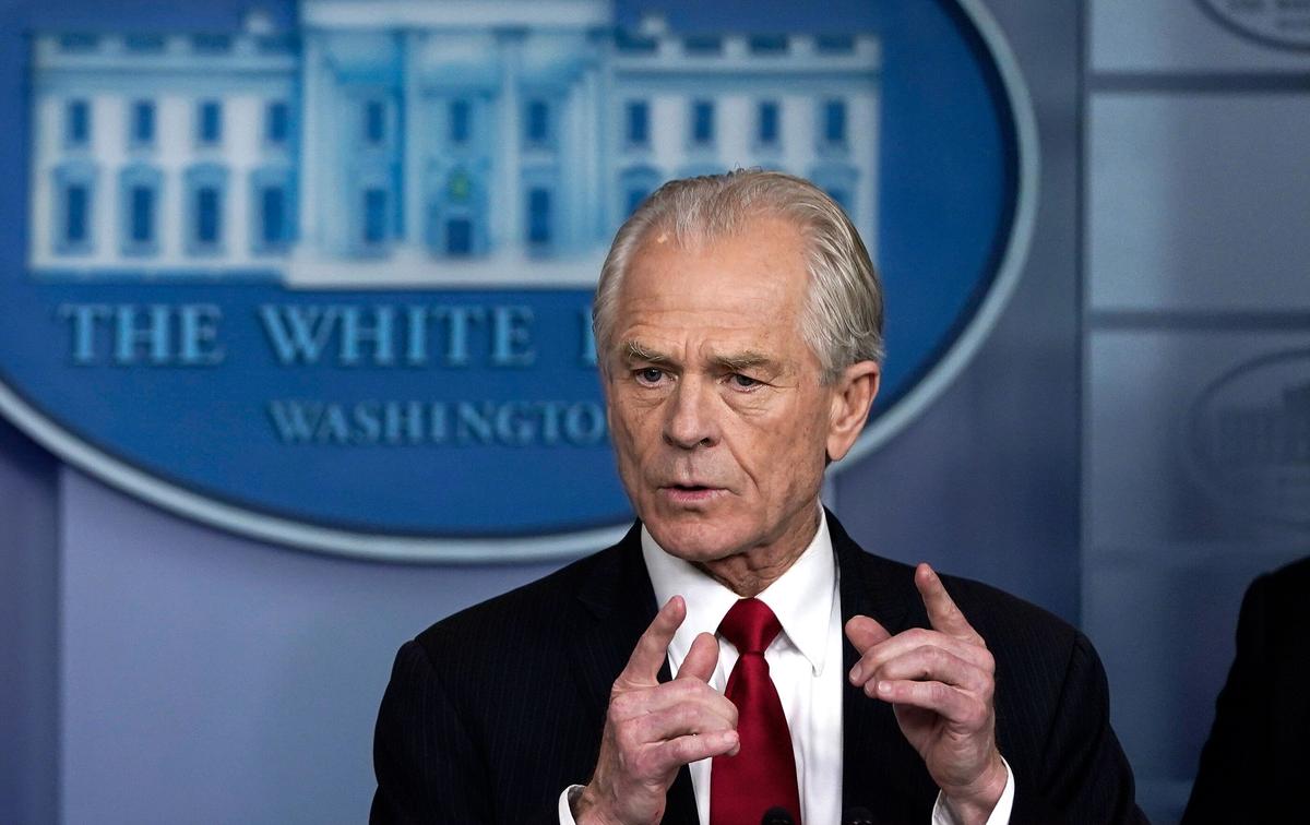 DOJ Asks Judge to Order Ex-Trump Adviser Peter Navarro to Return Private White House Emails