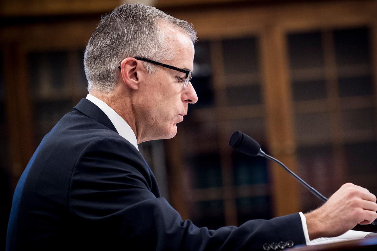 McCabe Contradicted Comey on Reasons for FBI’s Contentious Flynn Interview