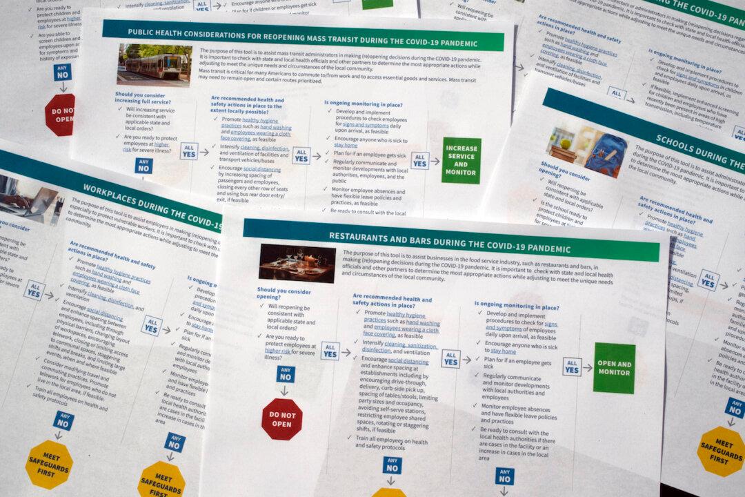 CDC Releases Guidance for Reopening America