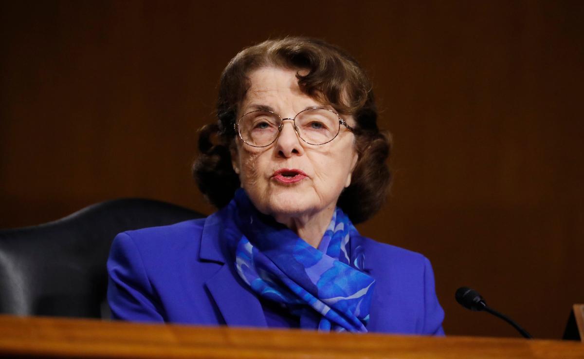 Feinstein Denies Involvement in Husband’s Cancer Therapy Stock Sales