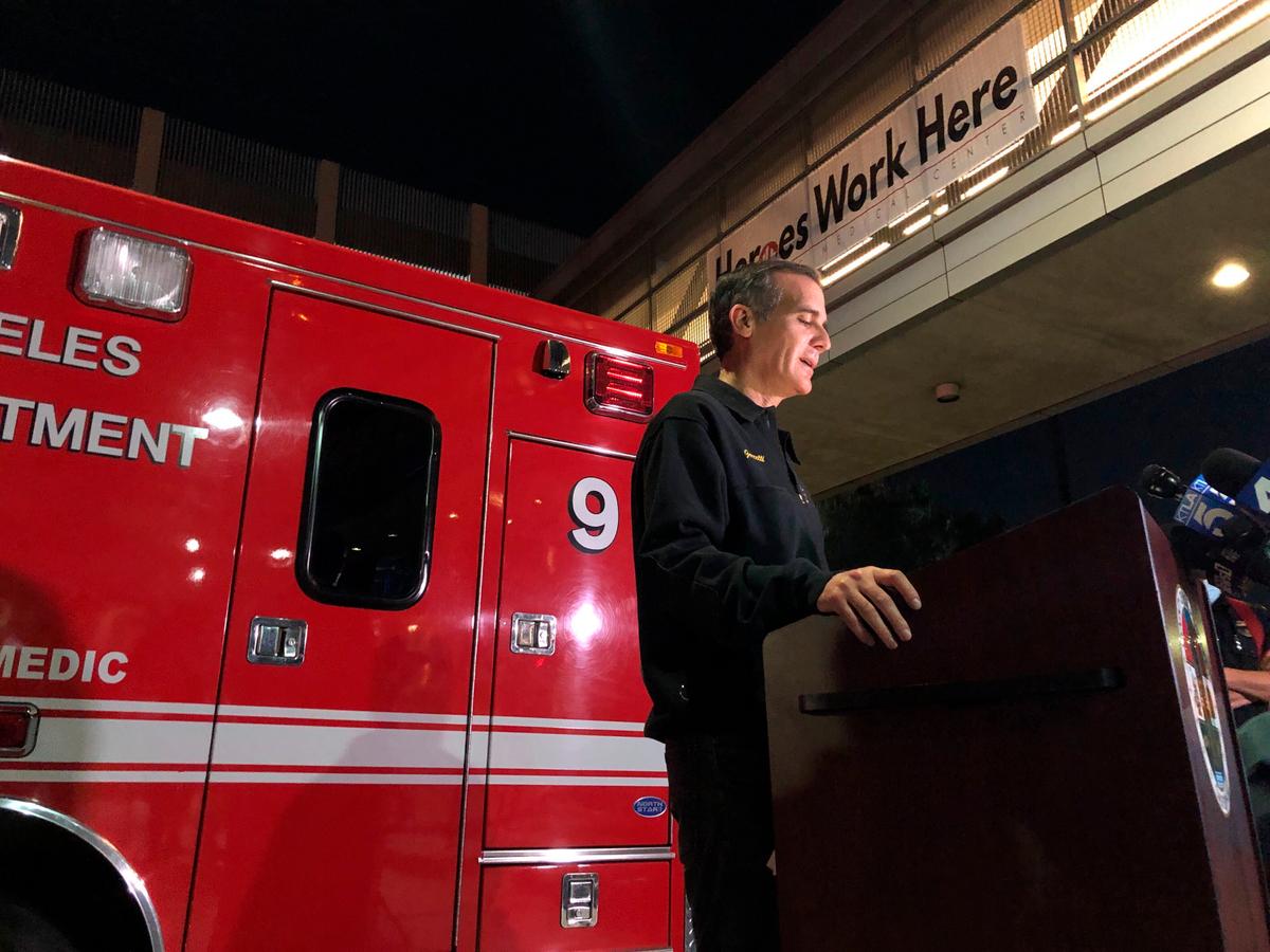 11 Firefighters Injured in Major Emergency as Fire Engulfs Downtown LA Building
