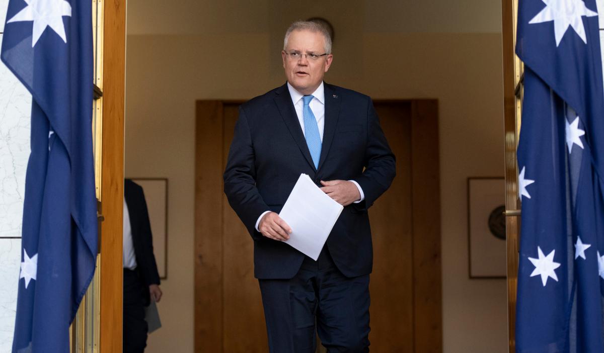 PM Scott Morrison Meets Struggling Entertainment Industry
