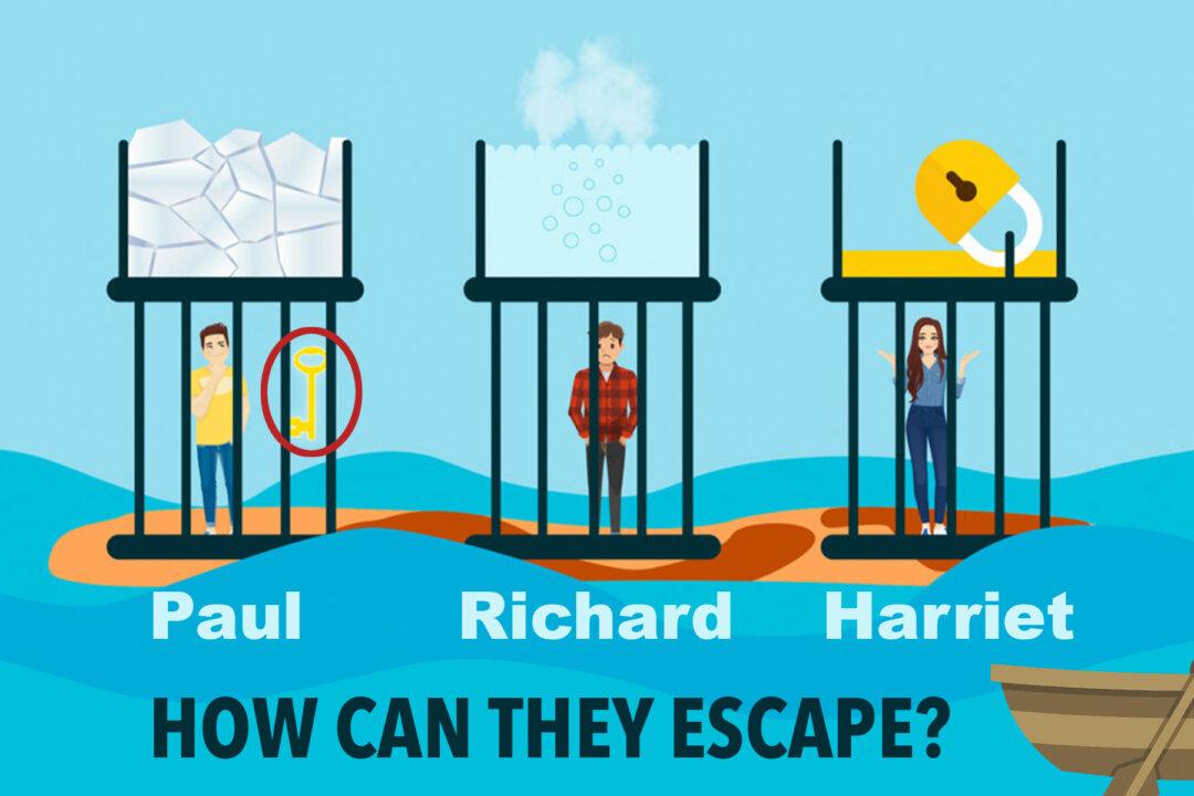Three Friends Are Locked in Cages: Can You Solve This Nail-Biting Survival Riddle?