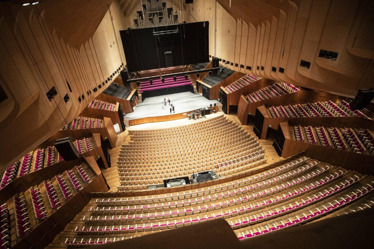 Sydney Opera House concert hall on January 29. (Brook Mitchell/Getty Images)