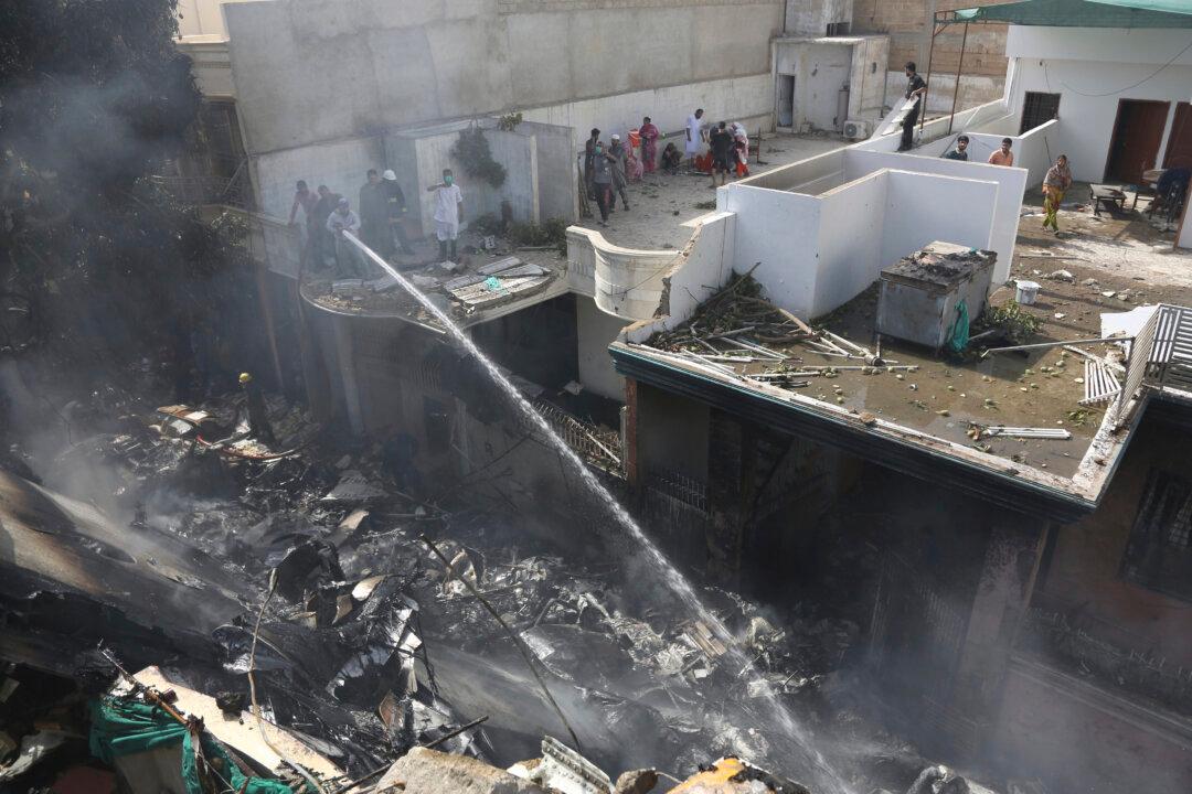 Pakistan Plane With 98 on Board Crashes Near Karachi