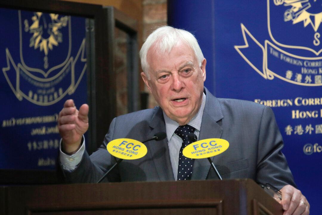 EU Parliament Must Reject China Investment Pact Following Hong Kong Mass Arrests: Patten