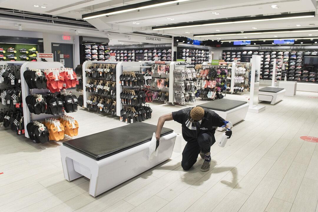 Montreal-Area Retailers Opening Up to the Public, With Distancing Measures in Place