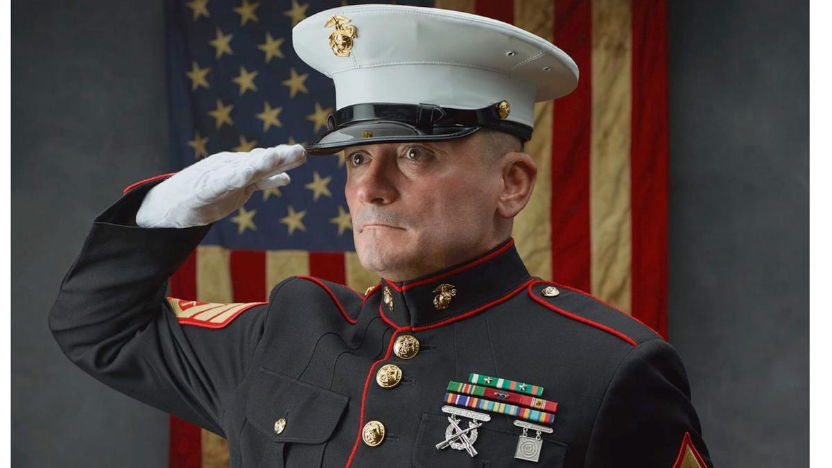 ‘The Saluting Marine’ Honors Veterans on Memorial Day Weekend