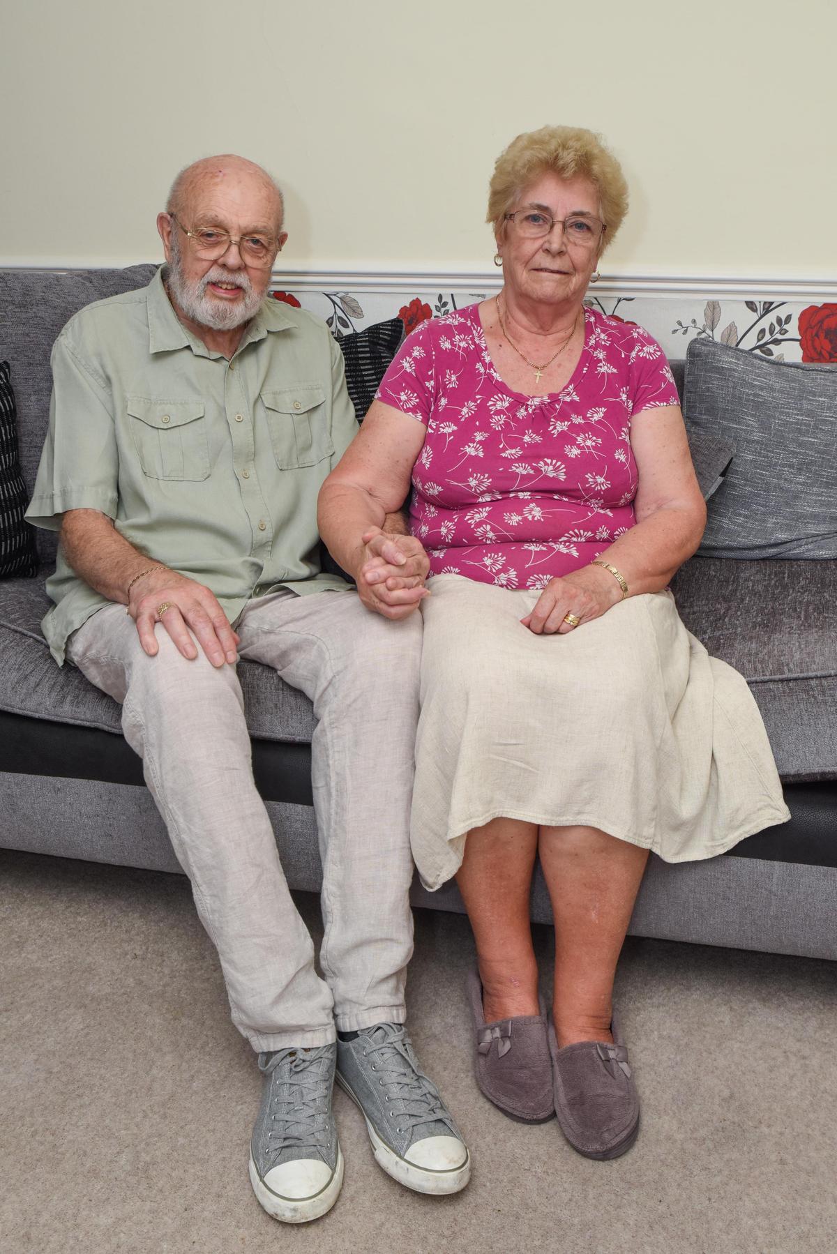 William Foster and his wife, Jean. (Caters News)