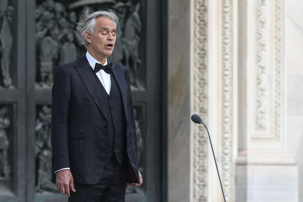 Singer Andrea Bocelli Donates Blood Plasma After Recovering From COVID-19