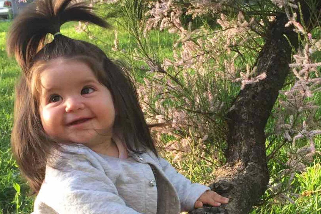 Baby Girl Nicknamed ‘Rapunzel’ After Being Born With Full Head of Thick, Shiny Hair