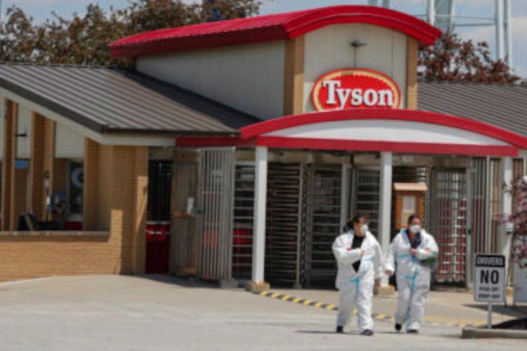 Hundreds Test Positive for CCP Virus at Tyson Foods Plant in Arkansas