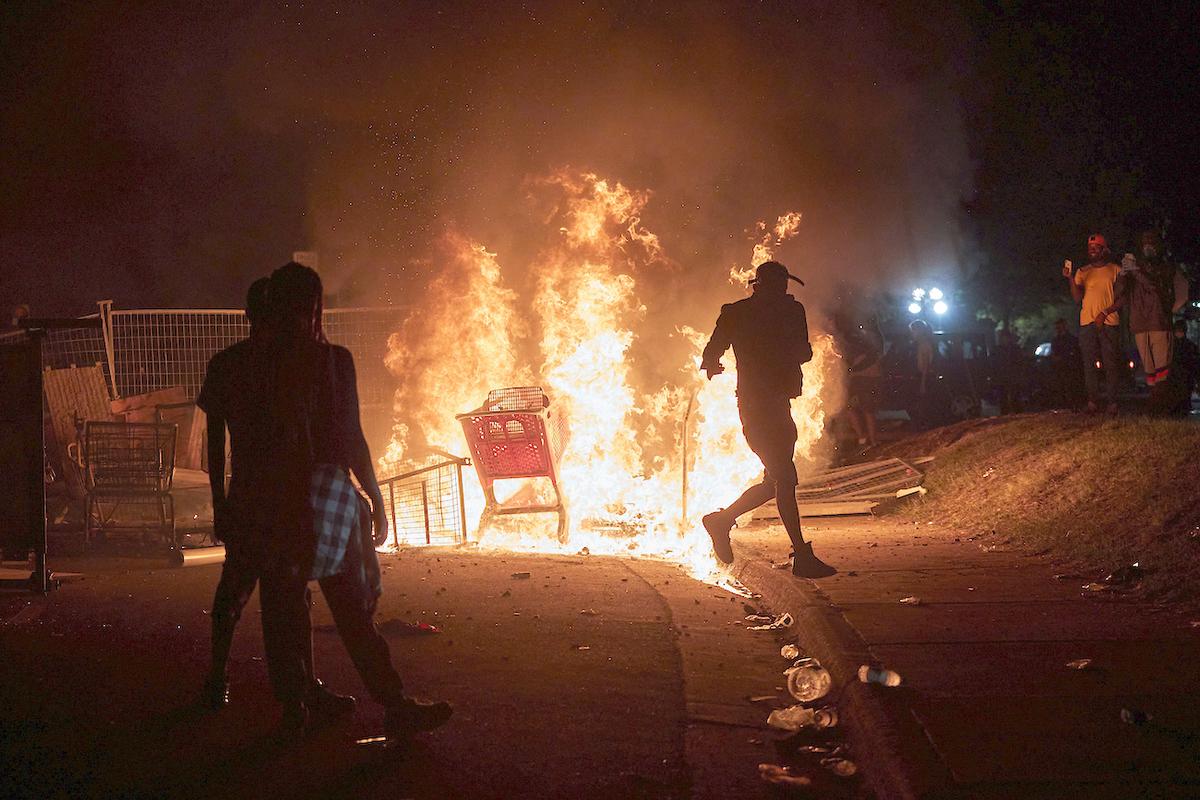 Minneapolis Police Chief Says Violent Protesters Not From the City