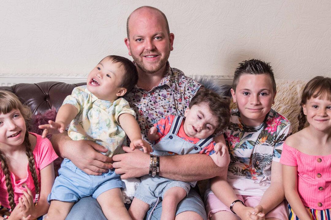 Single Dad, 36, From UK Adopts 5 Disabled Kids, Says He ‘Wouldn’t Change a Thing’
