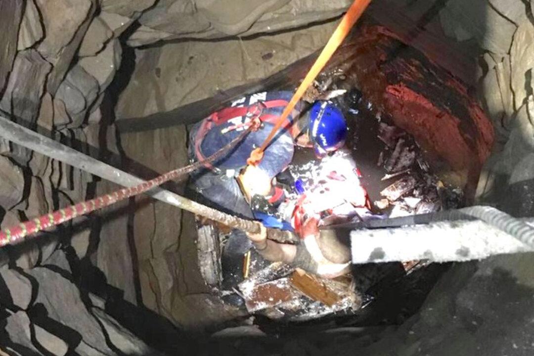 Firefighters Rescue a Man Who Fell Nearly 30 Feet Deep Into a Well From Inside a Home