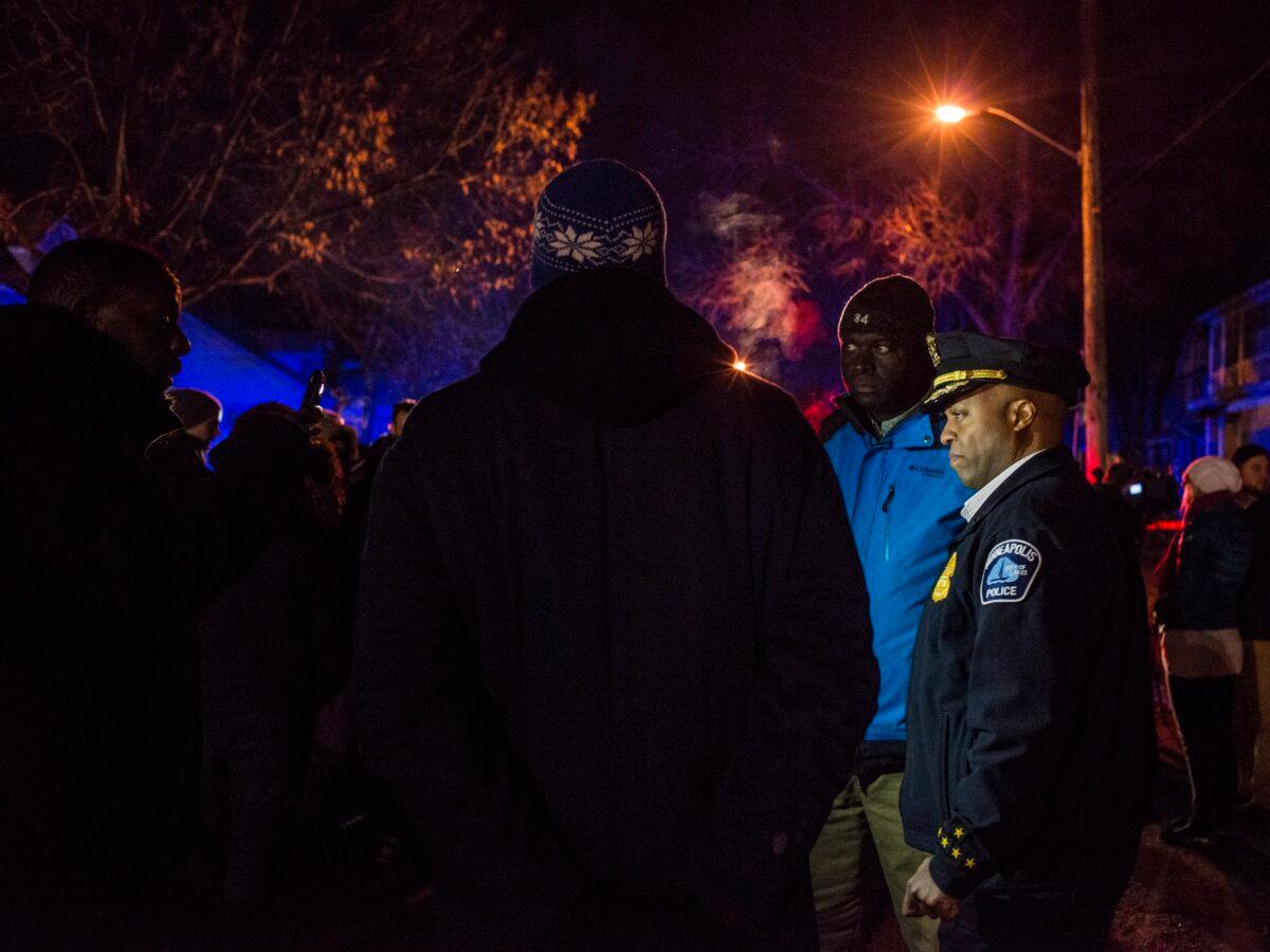 Medaria Arradondo, then-Minneapolis deputy chief of police, in a file photo. (Stephen Maturen/Getty Images)