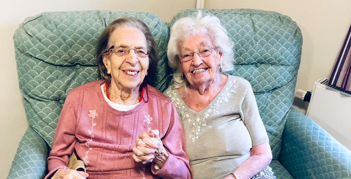 Friends for Almost 80 Years Met in Elementary School, Now Move Into Elderly Care Home Together