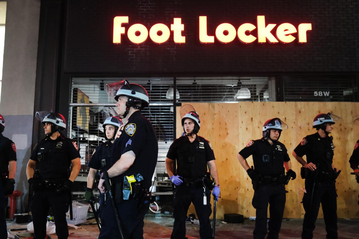 Man Shot in New York After Protests Descend Into Violent Chaos Hours Before Curfew
