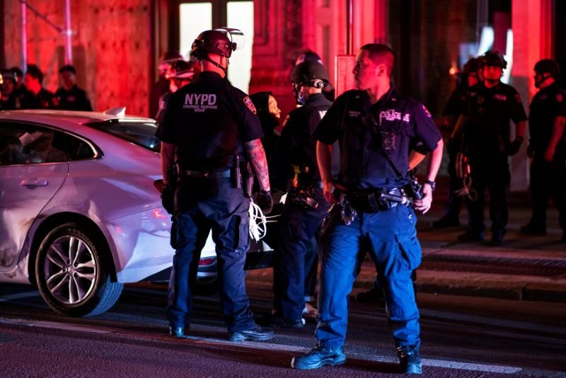 5 Police Shot During Violent Riots
