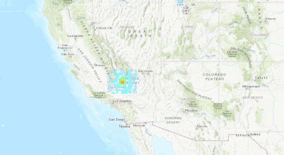 5.5 Magnitude Earthquake Strikes Southern California: USGS