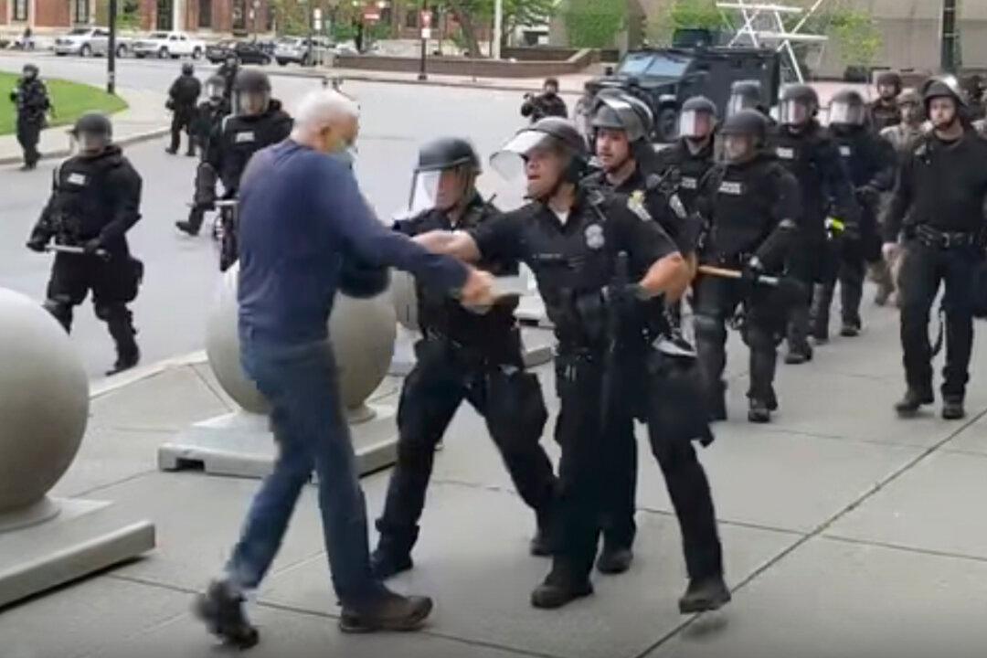 Charges Dropped Against Buffalo Officers Who Shoved 75-Year-Old Man in BLM Protests